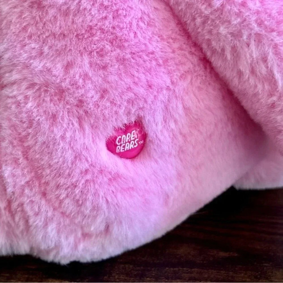 •SOLD•|Care Bears| Pink Hopeful Heart Bear Plush Toy 12” - Picture 4 of 4